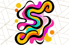 Neon Doodles PNG Clip Art Product Image 5