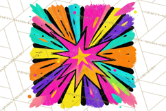 Neon Doodles PNG Clip Art Product Image 4