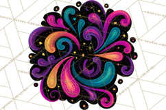 Neon Doodles PNG Clip Art Product Image 2
