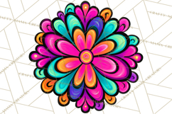 Neon Doodles PNG Clip Art Product Image 5
