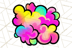 Neon Doodles PNG Clip Art Product Image 3