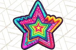 Neon Doodles PNG Clip Art Product Image 2