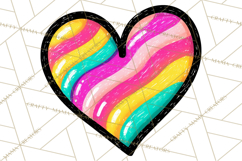 Neon Doodles PNG Clip Art Product Image 3
