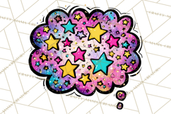 Neon Doodles PNG Clip Art Product Image 3