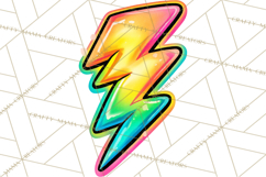 Neon Doodles PNG Clip Art Product Image 4