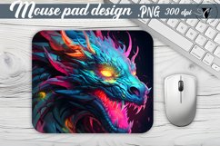 Dragon Mouse Pad | Mouse pad sublimation Product Image 1