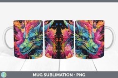 GorgeousNeon Mug Wrap design.