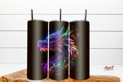 4 tumbler wraps designs, Neon Dragon  sublimation tumbler designs will help you spice up your tumbler! It&#039;s perfect as a part of the decor. In this bundle there are 4 20 oz dragon sublimation designs. Each design has the following dimensions