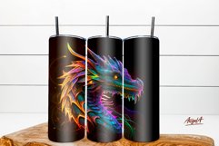 4 tumbler wraps designs, Neon Dragon  sublimation tumbler designs will help you spice up your tumbler! It&#039;s perfect as a part of the decor. In this bundle there are 4 20 oz dragon sublimation designs. Each design has the following dimensions