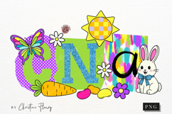 Preppy Ransom Easter NICU RN CNA Nurse PNG Design Product Image 6