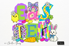 Preppy Ransom Easter PNG Design | Easter PNG Product Image 5