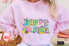 Preppy Ransom Happy Easter PNG Design | Easter PNG Product Image 11