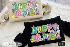 Preppy Ransom Happy Easter PNG Design | Easter PNG Product Image 12