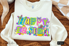 Preppy Ransom Happy Easter PNG Design | Easter PNG Product Image 3