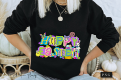 Preppy Ransom Happy Easter PNG Design | Easter PNG Product Image 7