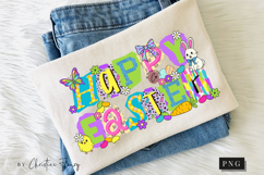 Preppy Ransom Happy Easter PNG Design | Easter PNG Product Image 10