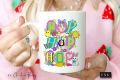 Preppy Ransom Easter Hop PNG Design | Easter PNG Product Image 2