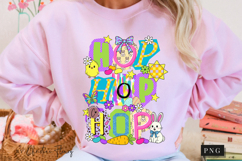 Preppy Ransom Easter Hop PNG Design | Easter PNG Product Image 11