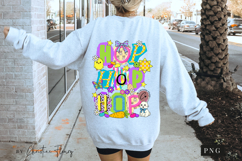Preppy Ransom Easter Hop PNG Design | Easter PNG Product Image 6