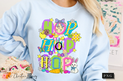 Preppy Ransom Easter Hop PNG Design | Easter PNG Product Image 9