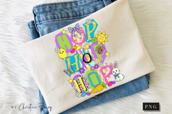 Preppy Ransom Easter Hop PNG Design | Easter PNG Product Image 10