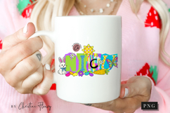 Preppy Ransom Easter NICU RN CNA Nurse PNG Design Product Image 4