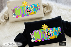 Preppy Ransom Easter NICU RN CNA Nurse PNG Design Product Image 7