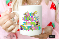 Preppy Ransom Easter Blessed PNG Design | Easter PNG Product Image 2