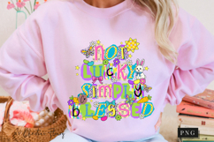 Preppy Ransom Easter Blessed PNG Design | Easter PNG Product Image 11