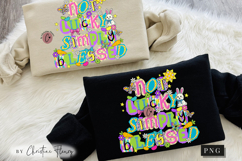 Preppy Ransom Easter Blessed PNG Design | Easter PNG Product Image 12