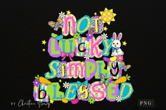 Preppy Ransom Easter Blessed PNG Design | Easter PNG Product Image 4