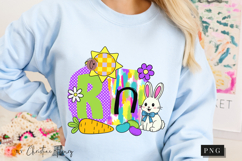 Preppy Ransom Easter NICU RN CNA Nurse PNG Design Product Image 9