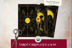 Neon Eclipse Arcana Cyberpunk Tarot Printables Product Image 10