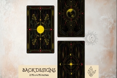 Neon Eclipse Arcana Cyberpunk Tarot Printables Product Image 6