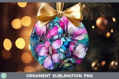 GorgeousNeon Flowers Ornament design.