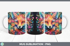 GorgeousNeon Mug Wrap design.