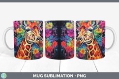 GorgeousNeon Mug Wrap design.