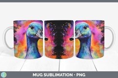 GorgeousNeon Mug Wrap design.