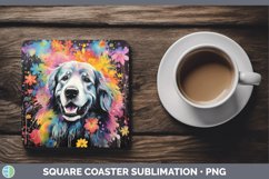 GorgeousNeon Square Coaster design.