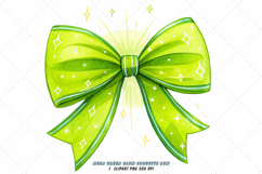 neon green bow, glowing coquette bow, vibrant bow design, green glow clipart, digital bow design, neon glow design, glowing bow art, vibrant neon green, coquette bow art, green sublimation design