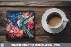 GorgeousNeon Square Coaster design.