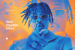 Neon Negative Photo Effect Product Image 1