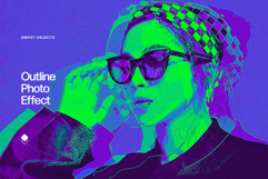 Neon Outline Photo Effect Product Image 1