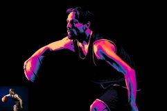 Neon Photo Effect Photoshop Action Product Image 9