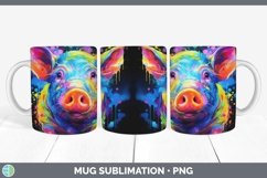 GorgeousNeon Mug Wrap design.