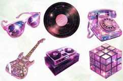 Neon Pink Elements Subllimation Bundle Product Image 3