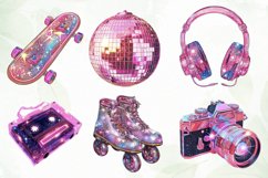 Neon Pink Elements Subllimation Bundle Product Image 4