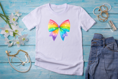 neon rainbow bow, glowing coquette bow, vibrant bow design, rainbow glow clipart, digital bow design, neon glow design, glowing bow art, vibrant neon rainbow, coquette bow art, rainbow sublimation design