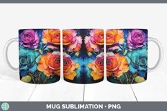 GorgeousNeon Mug Wrap design.