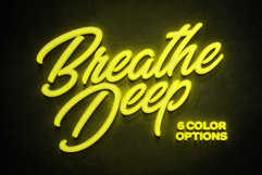 Neon Sign Wall Mockups Product Image 1